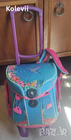 Детска раница за училище+подарък , снимка 4 - Раници - 50838620