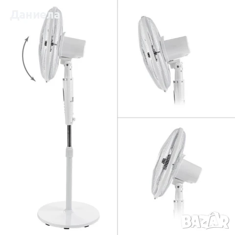 Вентилатор 16'' Diplomat с дист. управление, таймер, снимка 3 - Вентилатори - 50446173