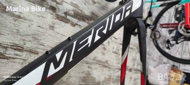 Карбонов шосеен велосипед без капли Merida Reacto 6000 Dura-Ace | L, снимка 9 - Велосипеди - 53294537