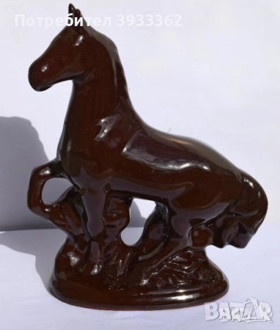 Керамично конче статуетка, снимка 4 - Статуетки - 51935530