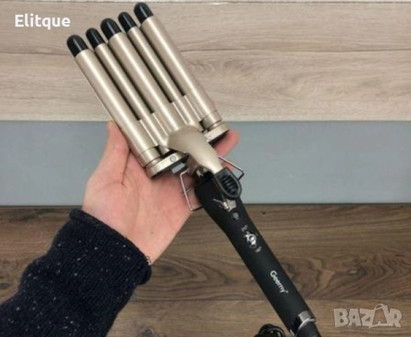 Ретро преса с пет цилиндъра Gemei 💇‍♀️