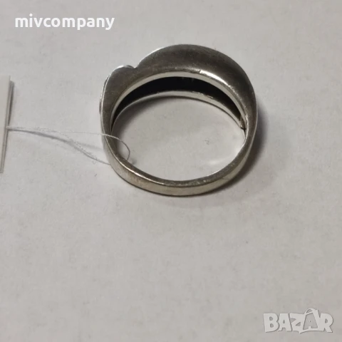 Сребърен Пръстен 5.32гр., снимка 3 - Пръстени - 51219919