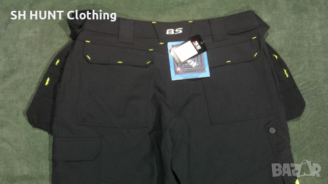 Bekken & Strom MOELV HÅNDVERKSBUKSE 4-VEIS STRETCH SVART Work Pant размер XL еластичен работен W2-61, снимка 14 - Панталони - 51993907