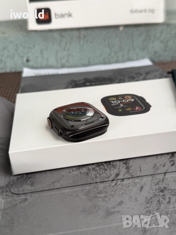 НОВ❌ 24М Гар‼️ Apple Watch ULTRA 2 ‼️Лизинг от 45лв/м‼️ 49mm Black Titanium ☎️, снимка 10 - Смарт часовници - 52247514