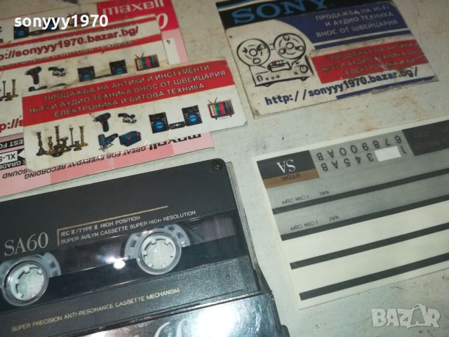 TDK SA60 TAPE 0508241928, снимка 18 - Аудио касети - 46811800