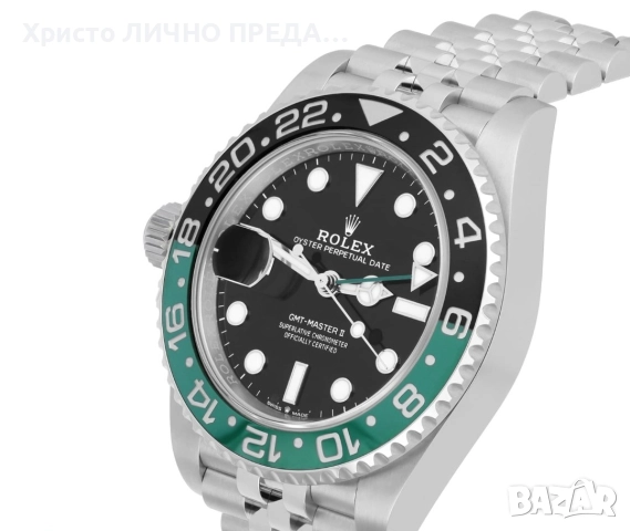 Новогодишна промоция!Rolex 126720vtnr GMT Master II Jubilee Destro Lefty Sprite, снимка 9 - Мъжки - 52891776