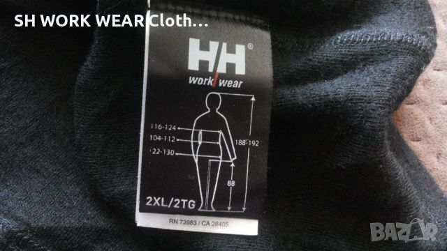 HELLY HANSEN T-Shirt FAKSE 48,5% Merino Wool размер XL работна тениска 48,5% Мерино Вълна W4-181, снимка 12 - Тениски - 46175772