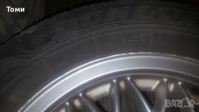 Алуминиеви джанти 15ки bbs 4x100 J6 за golf 3 , снимка 6 - Гуми и джанти - 45192237