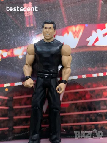 Екшън фигура WWE Vince McMahon Винс Макмеън Mattel WWF , снимка 6 - Фигурки - 49171626