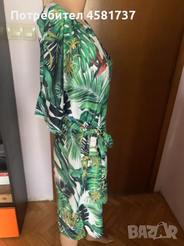 Плажна туника с красив десен I say, снимка 5 - Туники - 51667059