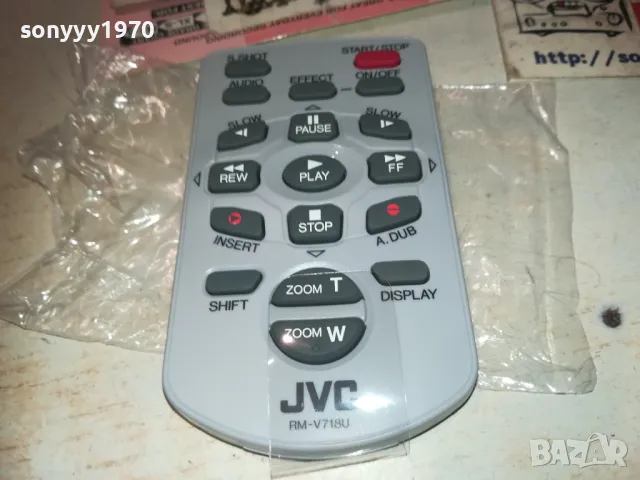 JVC NEW REMOTE-ВНОС SWISS 1109241210, снимка 1 - Дистанционни - 47201761