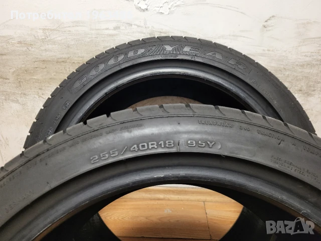 2 бр. 255/40/18 Goodyear / летни гуми, снимка 7 - Гуми и джанти - 50774667