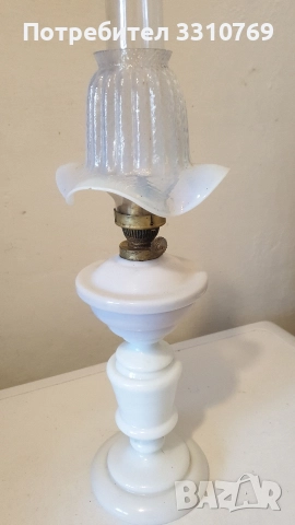 Редки красиви антикварни газени лампи. , снимка 12 - Настолни лампи - 52788182