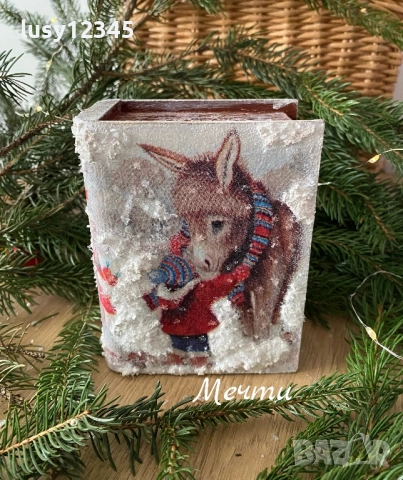 Весели, коледни касички за послушни дечица!, снимка 4 - Декорация за дома - 52438073