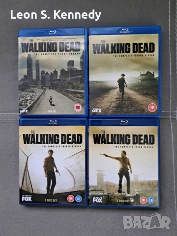 The Walking Dead - Season 1-4 (Blu-ray), снимка 3 - Blu-Ray филми - 54183299