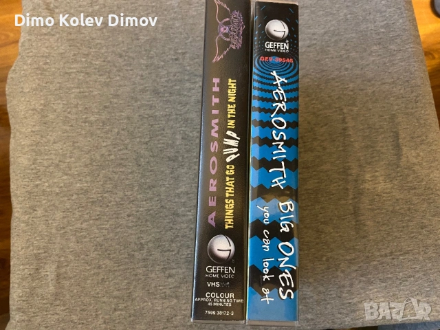 Aerosmith VHS Видео Касети Оригинали, снимка 3 - Други музикални жанрове - 53404483