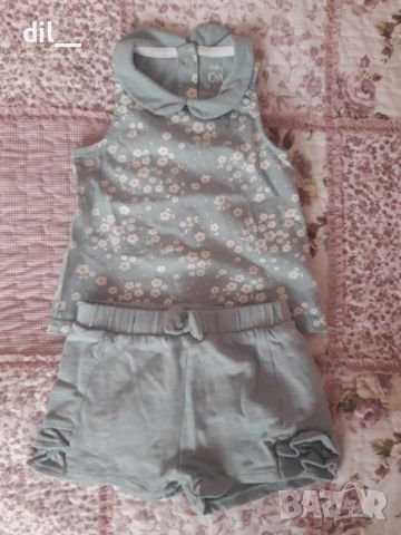 ЛОТ бебешки летни дрехи за момиче бодита рокли, снимка 6 - Комплекти за бебе - 46386761