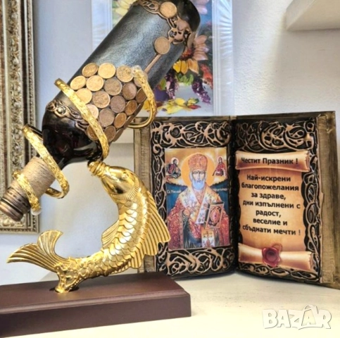 Подаръци за Никулден - оригинални, стилни и красиви от YoLiSa Gifts, снимка 5 - Подаръци за имен ден - 52395536