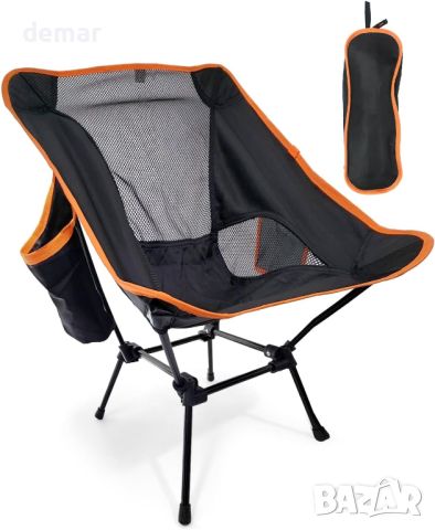 Victoper Сгъваем стол за къмпинг, лек, преносим, с чанта за носене, снимка 1 - Къмпинг мебели - 45730700