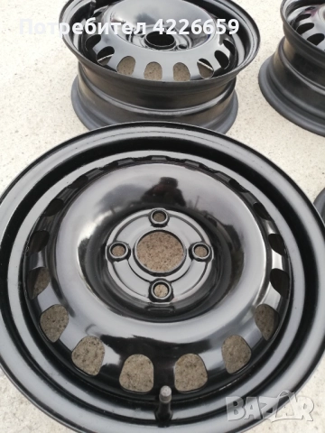 Железни джанти 14' 4х100 ет40, снимка 6 - Гуми и джанти - 52518978