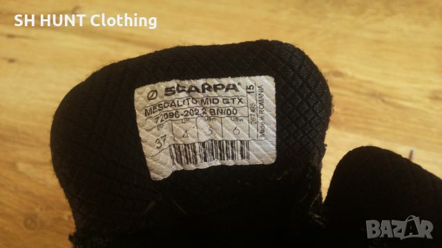 SCARPA MESCALITO MID GORE-TEX размер EUR 37 / UK 4 Естествена кожа водонепромукаеми - 1139, снимка 18 - Дамски боти - 46615493