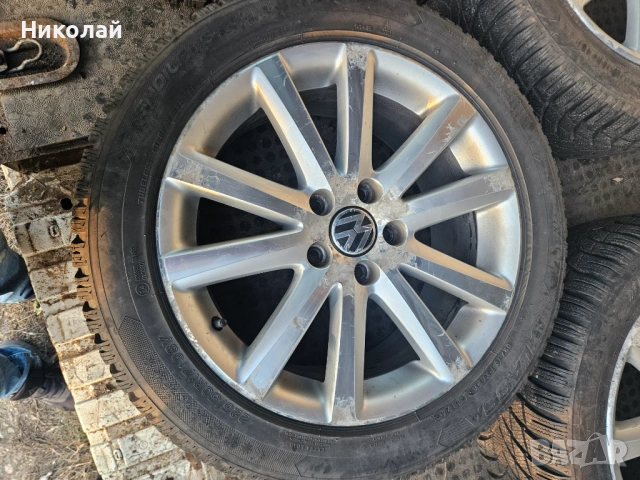 Гуми с джанти от пасат Б7