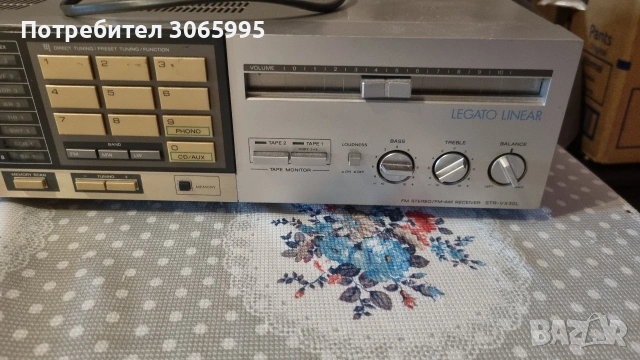 Стерео ресивър SONY STR-VX550 – Legato Linear (Vintage), снимка 3 - Ресийвъри, усилватели, смесителни пултове - 53123066