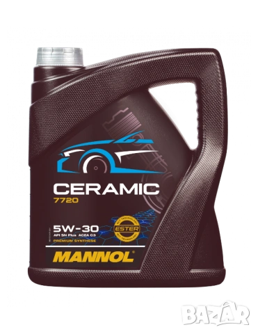 Моторно масло MANNOL Ceramic 5W-30 4L