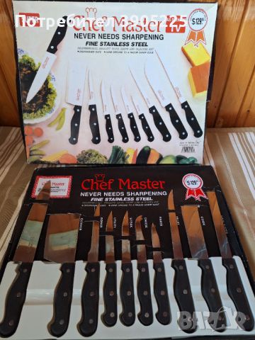 Продавам комплект готварски ножове, снимка 2 - Прибори за хранене, готвене и сервиране - 46481000