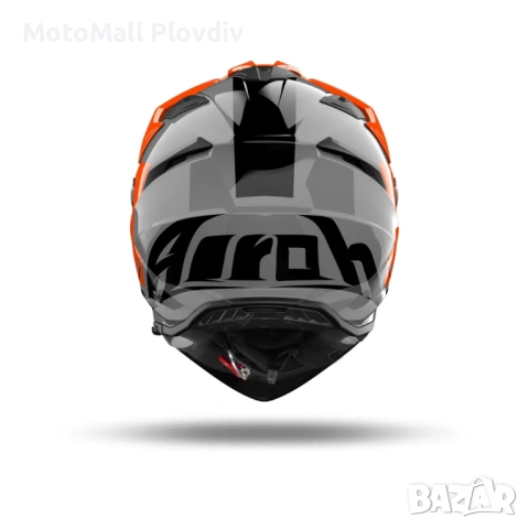 Каска Airoh Bandit Tune Orange Gloss, снимка 4 - Аксесоари и консумативи - 51784367