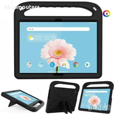 Lenovo Tab M10 TB-X505F & TB-X605F / P10 TB-X705F EVA Удароустойчив Калъф с Удобна Дръжка и Стойка +, снимка 6 - Калъфи, кейсове - 51129274