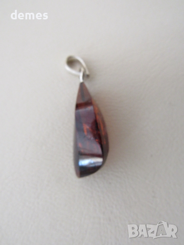 Колие - висулка първокласен балтийски кехлибар, снимка 3 - Колиета, медальони, синджири - 52327073