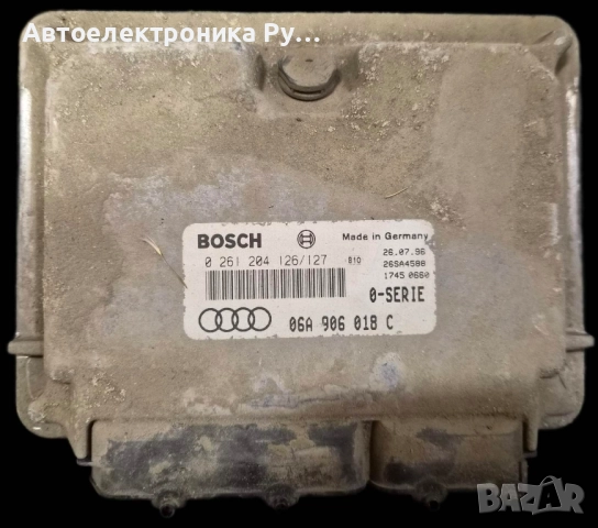 компютър AUDI A3 1.8 AGN, 06A906018C, 06A 906 018 C, BOSCH 0261204127, 0 261 204 126