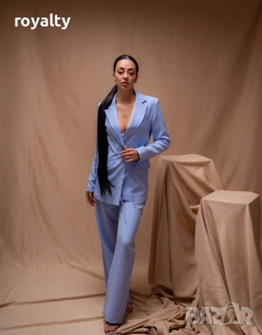Дамски Лилав Костюм , снимка 3 - Костюми - 52899219