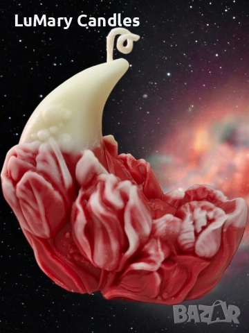 Свещ “ Ален разцвет”, снимка 6 - Декорация за дома - 53333788