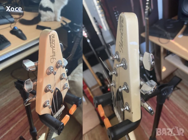 80's Електрическа китара Hurricane by Morris FH-2 VIVIAN Made in Japan or Korea , снимка 7 - Китари - 51000140