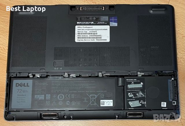 Dell precision 7510 i5-6300HQ 16gb ram 256gb nvme 500gb HDD 15.6” ips laptop лаптоп, снимка 8 - Лаптопи за работа - 46638969