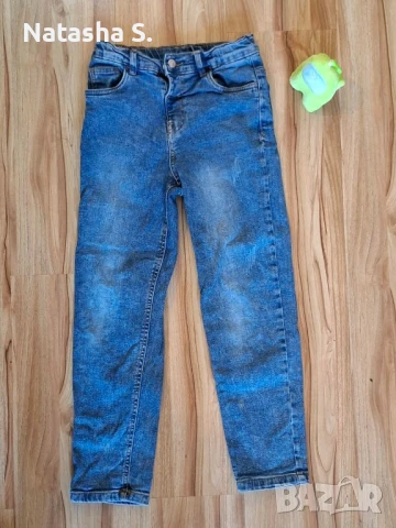 Дънки за момче 8-9 год., снимка 1