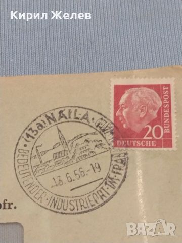 Два стари пощенски пликове с марки и печати Германия за КОЛЕКЦИЯ ДЕКОРАЦИЯ 26514, снимка 4 - Филателия - 46263864
