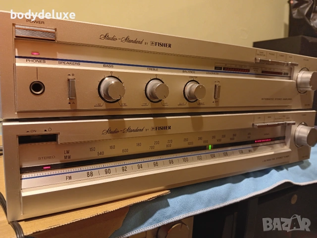 Fisher CA-100 & FM-100 усилвател с тунер