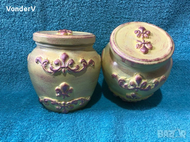 Комплекти за Подарък Стъклени бурканчета за сладки подправки бисквитки Декорирани, снимка 10 - Други - 49963243