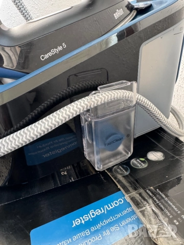 Парогенератор с Ютия Braun IS5145BK CareStyle 5, 2 L, 2400 W, 6.8 бара, FreeGlide 3D!, снимка 7 - Ютии - 52017356