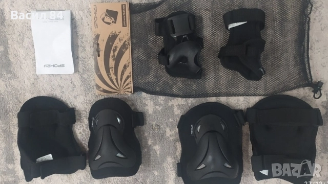 Комплект наколенки, налакътници и накитници, снимка 2 - Детски комплекти - 52674845