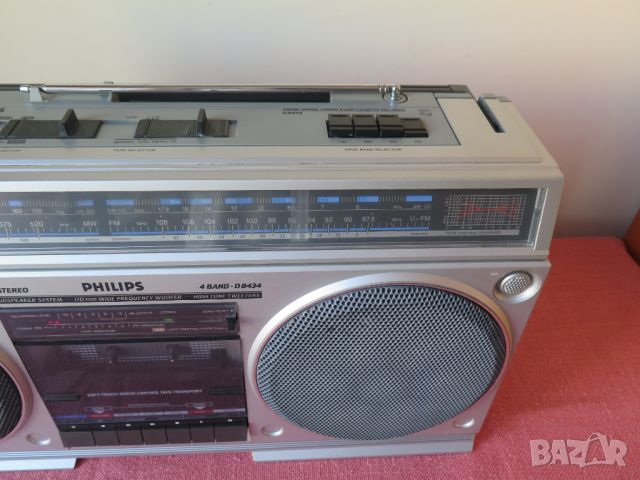 PHILIPS D-8434-радиокасетофон-1982г, снимка 8 - Радиокасетофони, транзистори - 46757067