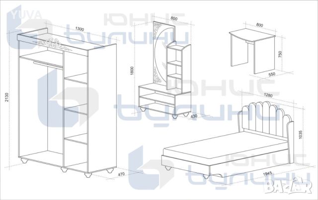 Детско обзавеждане ЯСМИН, снимка 4 - Други - 46113638