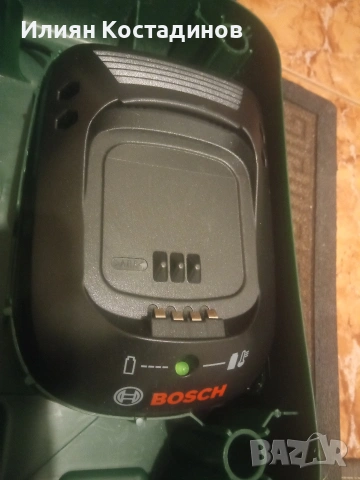 Bosch 18v li-on зарядно, батерия и куфар, снимка 5 - Винтоверти - 54031559