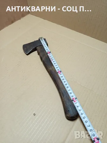 Соц Стара Малка Войнишка Брадвичка Топор., снимка 10 - Антикварни и старинни предмети - 49509576
