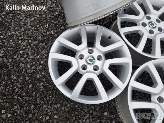 джанти за шкода 5х112 17 цола, снимка 2 - Гуми и джанти - 52329583
