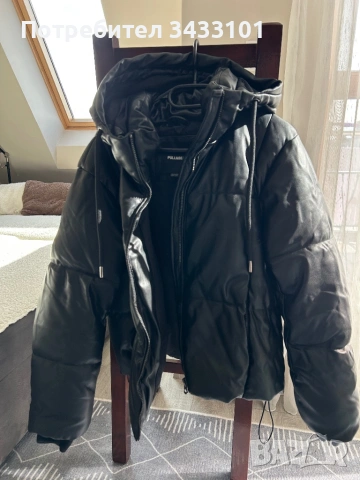 Зимно яке pull&bear, снимка 2 - Якета - 53594817