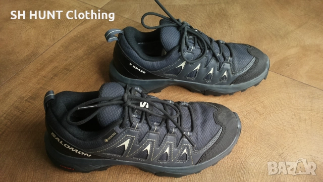 SALOMON X BRAZE GORE-TEX Размер EUR 36 2/3 / UK 4 дамски детски водонепромокаеми 217-14-S, снимка 3 - Маратонки - 52250428
